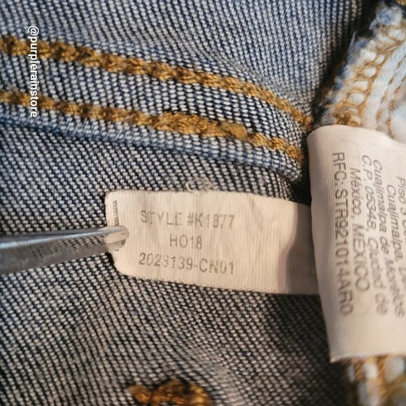 Madewell Jeans Size 28 Roadtripper Skinny Mid Rise Jansen Wash K1877 Stretch - Picture 7 of 13